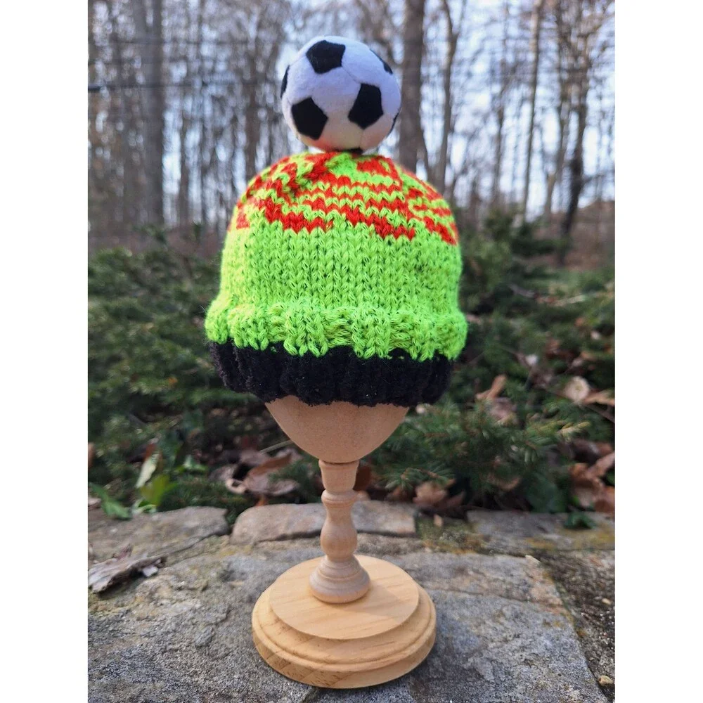 Soccer ball hat child size